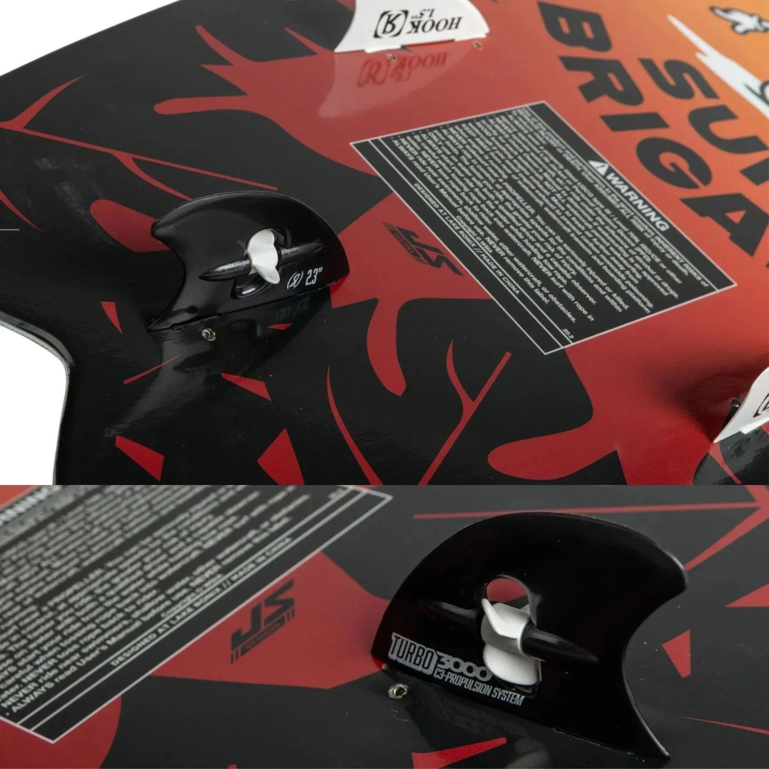 Ronix Boy's Fish Sonic Wakesurf Board 2026 - Image 5