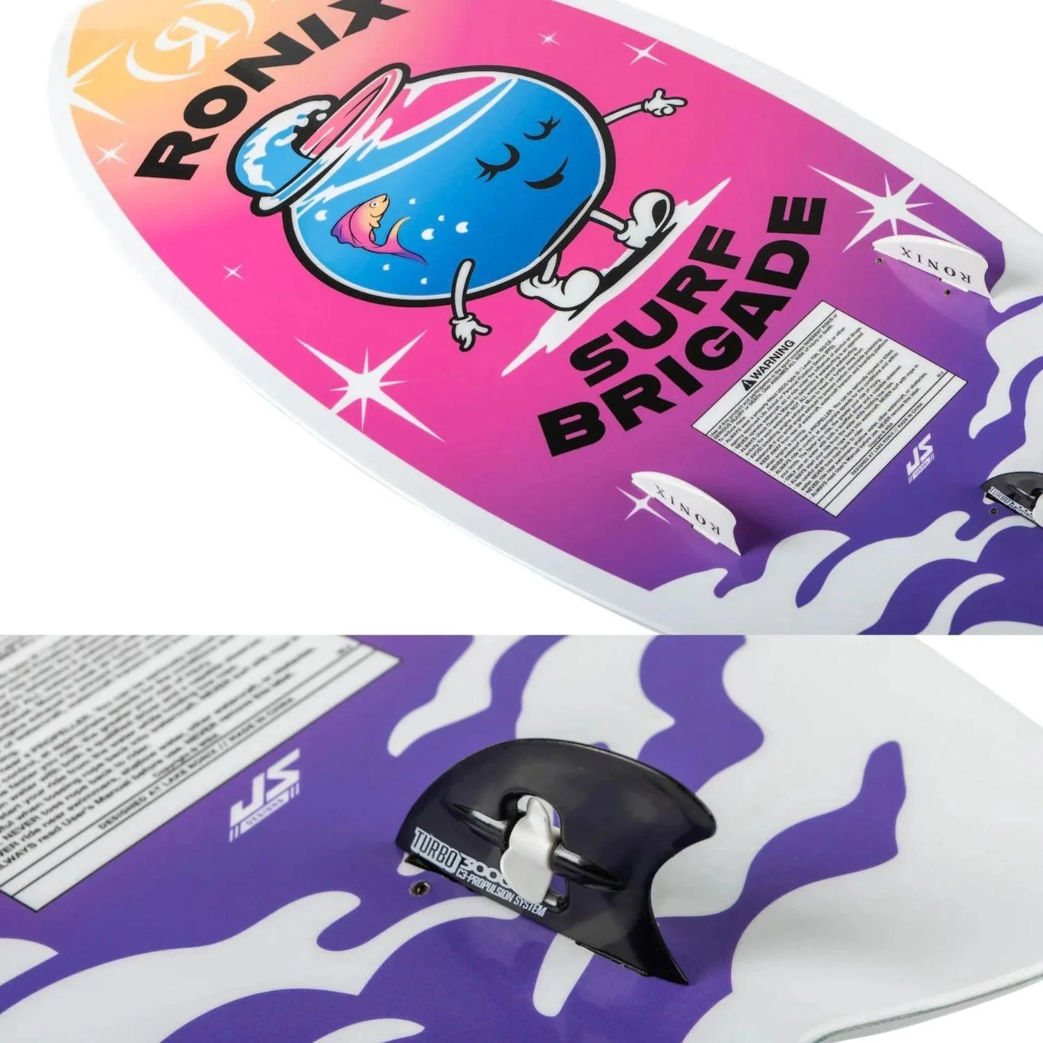 Ronix Girl's Fish Sonic Wakesurf Board 2026 - Image 6