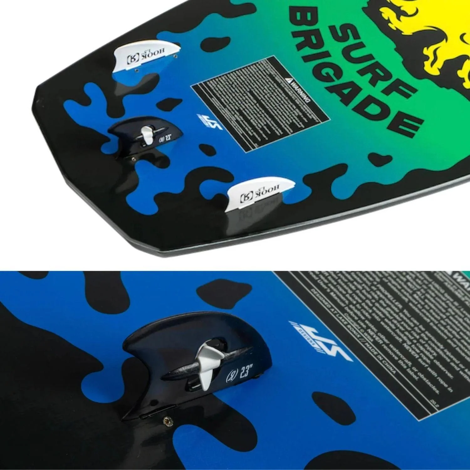 Ronix Kid's Powertail Sonic Wakesurf Board 2026 - Image 5