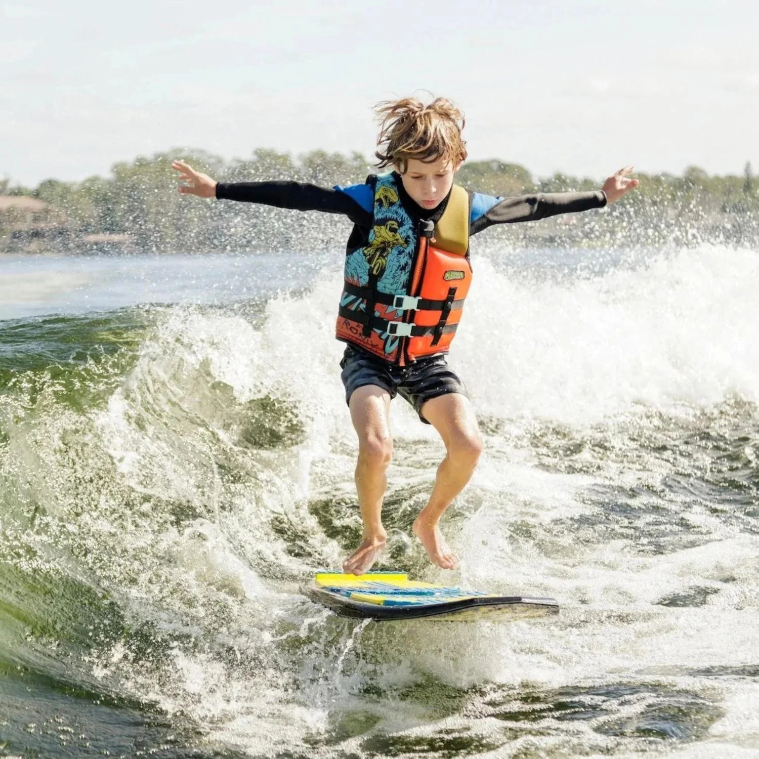 Ronix Kid's Powertail Sonic Wakesurf Board 2026 - Image 6